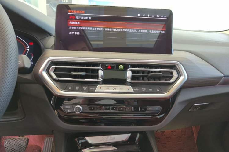 Used BMW X3 2023 Restyled xDrive30i Leading Edition M Night Sky Package Audio And AC Panel