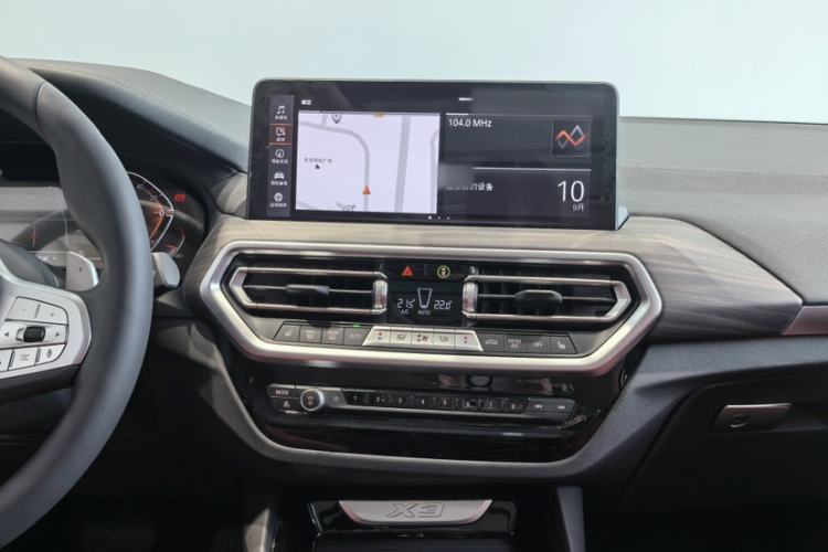 Used BMW X3 2023 Restyled xDrive30i Leading Edition M Night Sky Package Audio And AC Panel