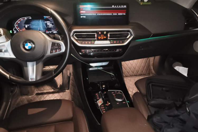 Used BMW X3 2023 xDrive30i Leading Model M Night Edition Package Audio And AC Panel