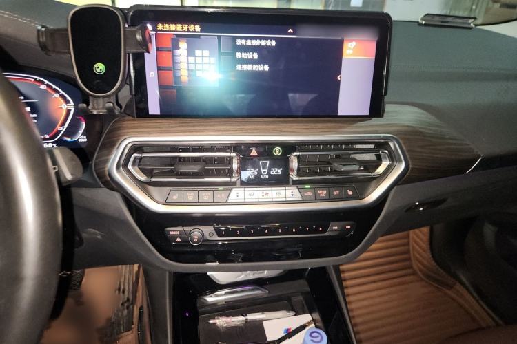 Used BMW X3 2023 xDrive30i Leading Model M Night Edition Package Audio And AC Panel