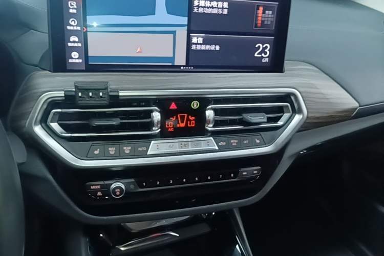 Used BMW X3 2023 Restyled xDrive30i Leading Edition M Night Sky Package Audio And AC Panel