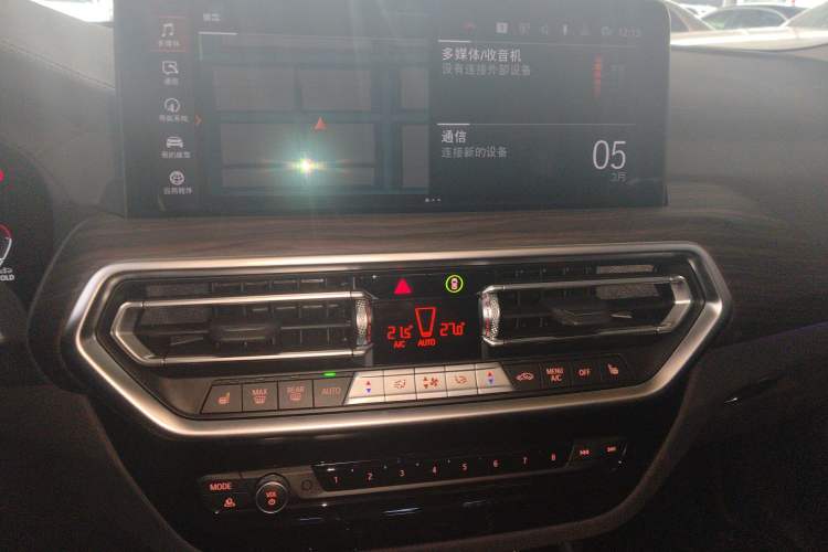 Used BMW X3 2023 Restyled xDrive30i Leading Edition M Night Sky Package Audio And AC Panel