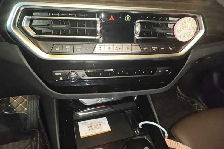 Used BMW X3 2023 xDrive30i Leading Model M Night Edition Package Audio And AC Panel