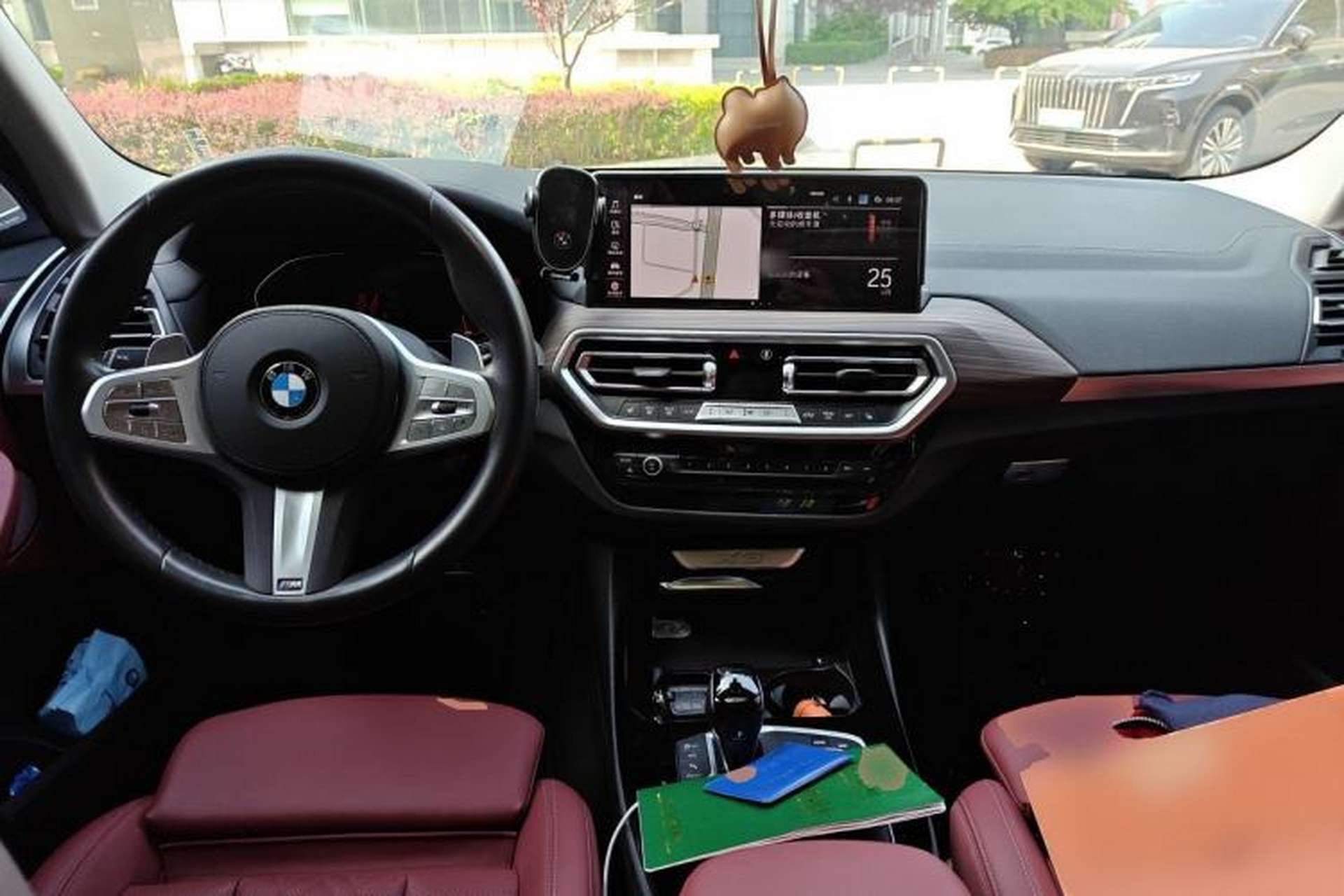 Used BMW X3 2023 xDrive30i Leading Model M Night Edition Package Center Console
