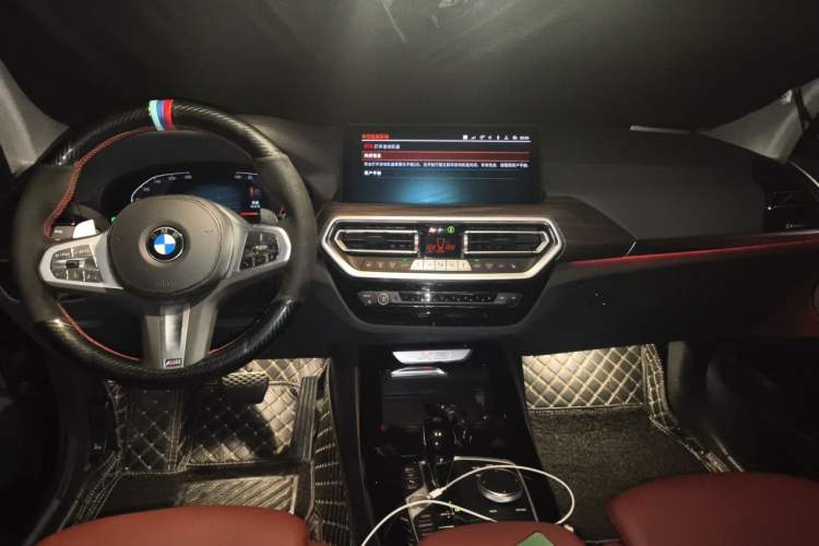Used BMW X3 2023 xDrive30i Leading Model M Night Edition Package Center Console