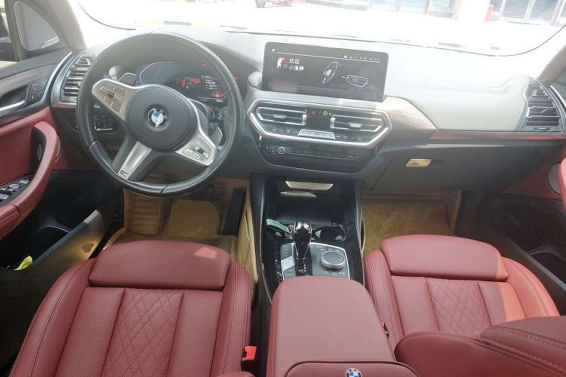 Used BMW X3 2023 xDrive30i Leading Model M Night Edition Package Center Console