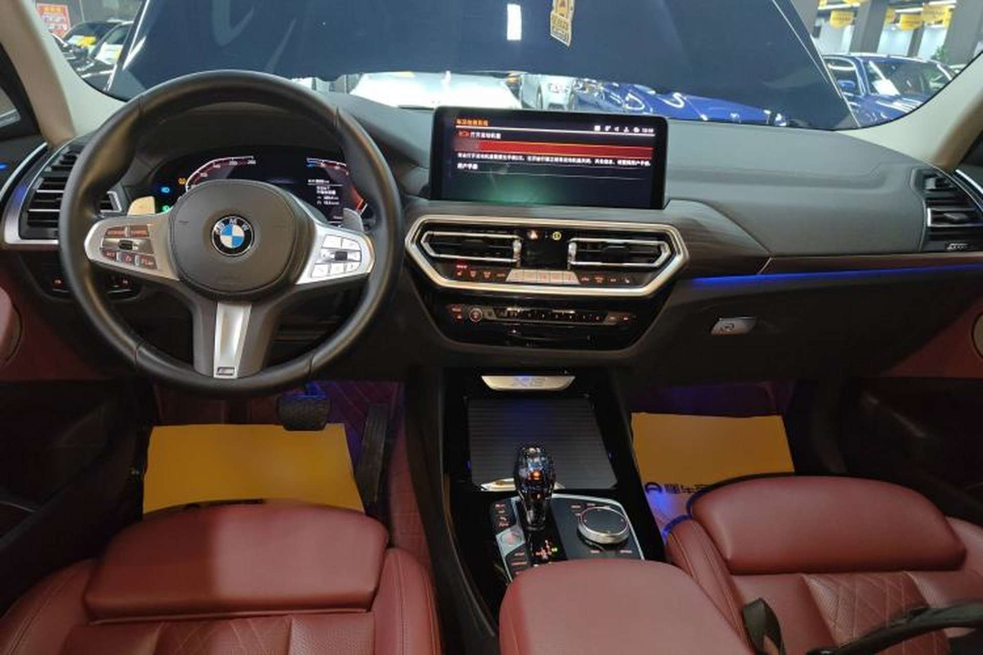 Used BMW X3 2023 Restyled xDrive30i Leading Edition M Night Sky Package Center Console