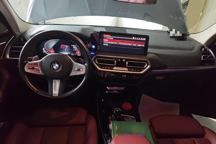 Used BMW X3 2023 xDrive30i Leading Model M Night Edition Package Center Console