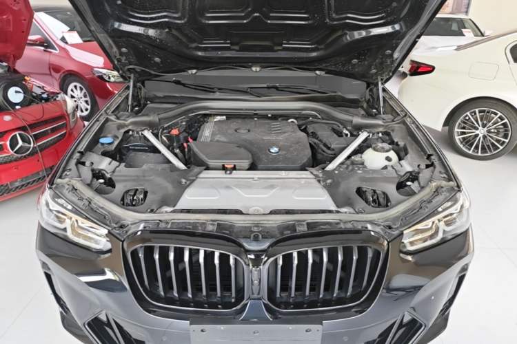 Used BMW X3 2023 xDrive30i Leading Model M Night Edition Package Engine Bay