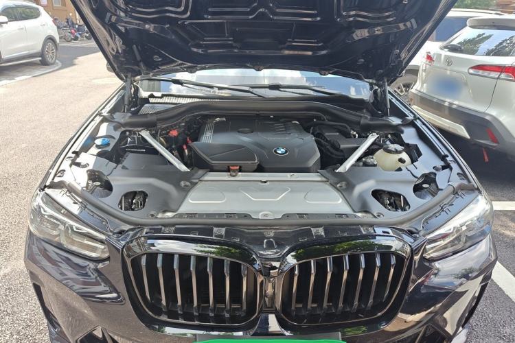 Used BMW X3 2023 xDrive30i Leading Model M Night Edition Package Engine Bay