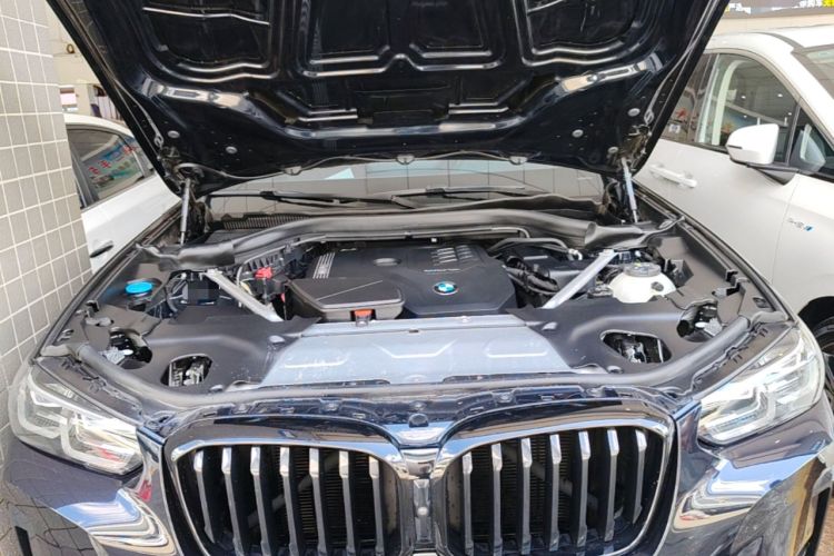 Used BMW X3 2023 xDrive30i Leading Model M Night Edition Package Engine Bay