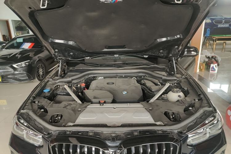 Used BMW X3 2023 xDrive30i Leading Model M Night Edition Package Engine Bay