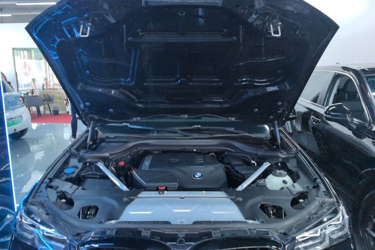 Used BMW X3 2023 xDrive30i Leading Model M Night Edition Package Engine Bay