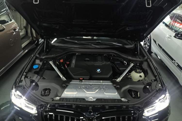 Used BMW X3 2023 xDrive30i Leading Model M Night Edition Package Engine Bay