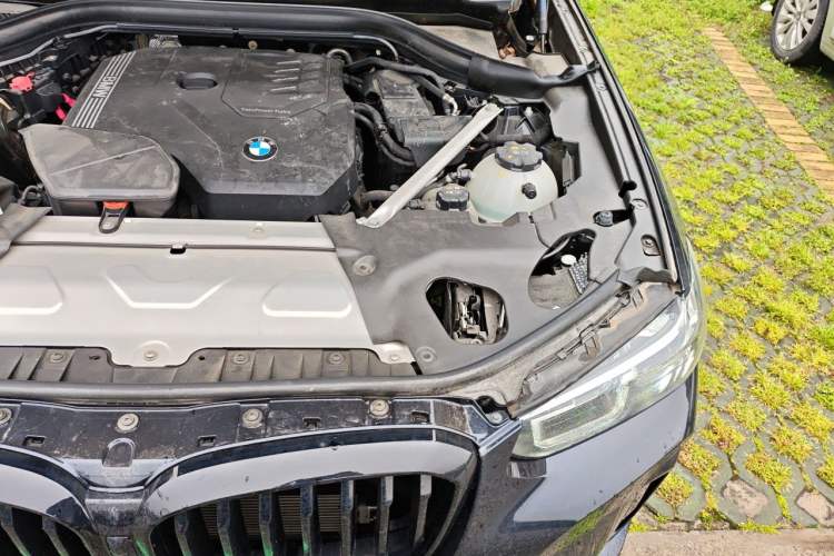 Used BMW X3 2023 xDrive30i Leading Model M Night Edition Package Engine Bay Left