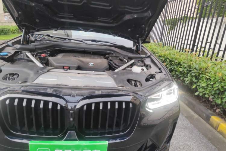 Used BMW X3 2023 xDrive30i Leading Model M Night Edition Package Engine Bay Left