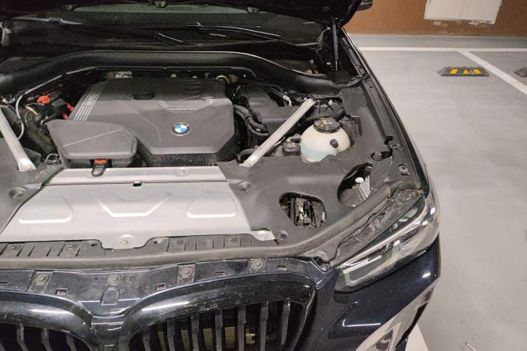 Used BMW X3 2023 xDrive30i Leading Model M Night Edition Package Engine Bay Left