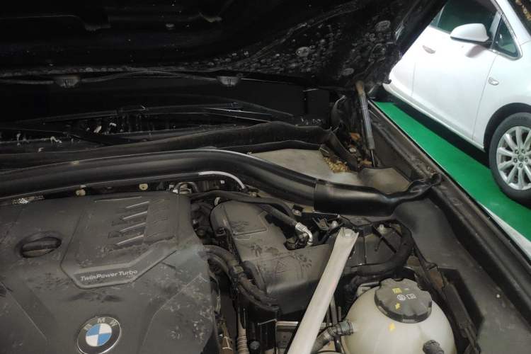Used BMW X3 2023 xDrive30i Leading Model M Night Edition Package Engine Bay Left