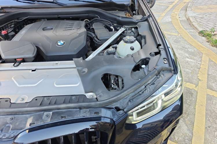 Used BMW X3 2023 xDrive30i Leading Model M Night Edition Package Engine Bay Left
