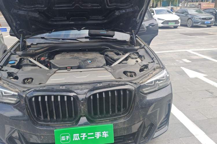 Used BMW X3 2023 xDrive30i Leading Model M Night Edition Package Engine Bay Left