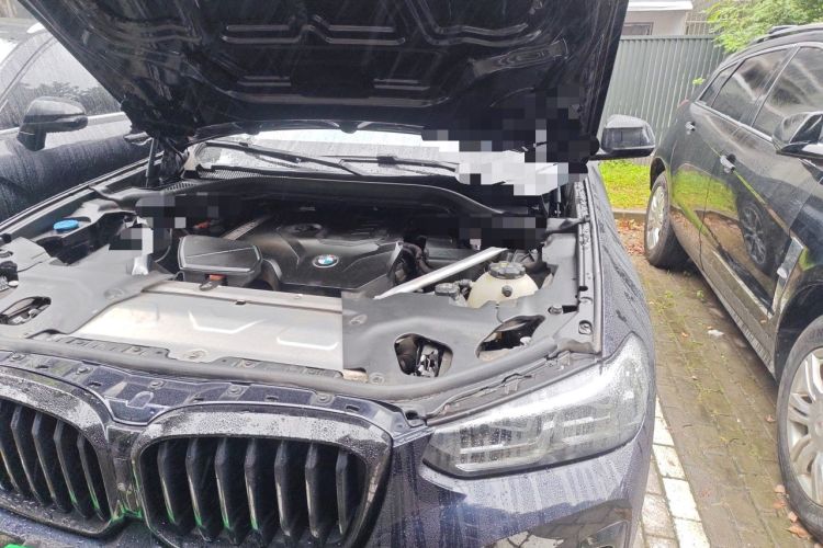 Used BMW X3 2023 xDrive30i Leading Model M Night Edition Package Engine Bay Left