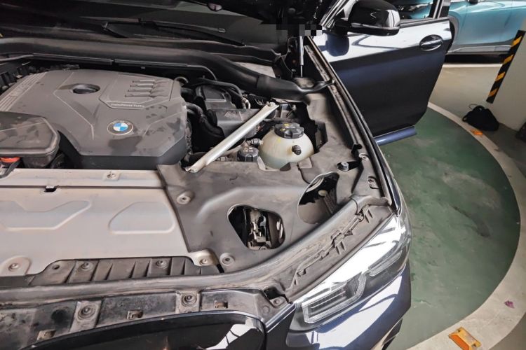 Used BMW X3 2023 xDrive30i Leading Model M Night Edition Package Engine Bay Left