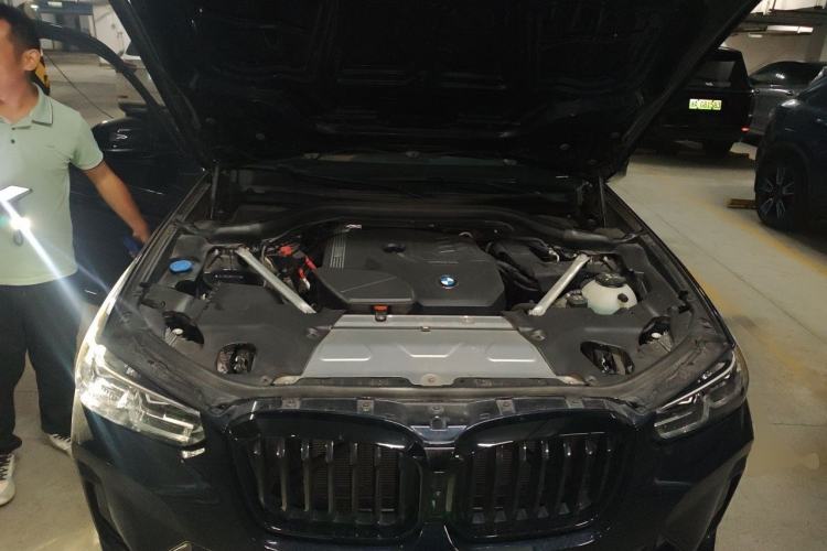 Used BMW X3 2023 xDrive30i Leading Model M Night Edition Package Engine Bay