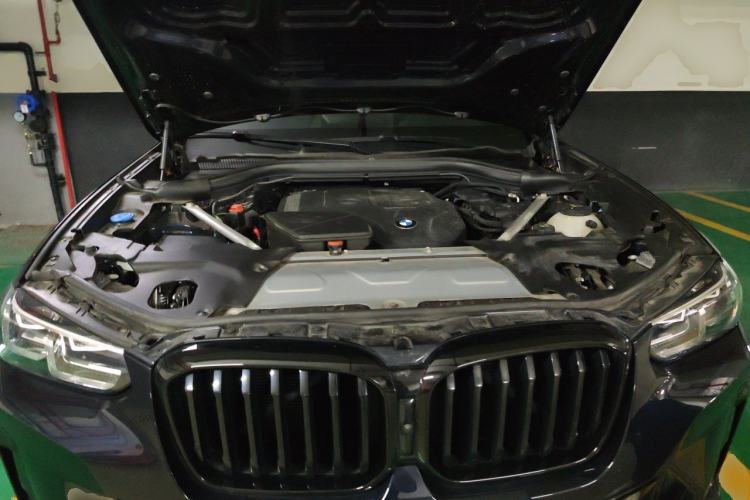 Used BMW X3 2023 xDrive30i Leading Model M Night Edition Package Engine Bay