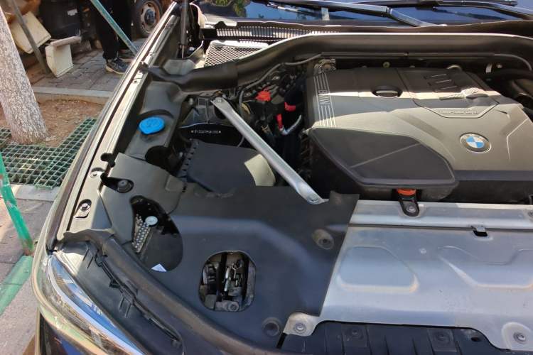 Used BMW X3 2023 xDrive30i Leading Model M Night Edition Package Engine Bay Right