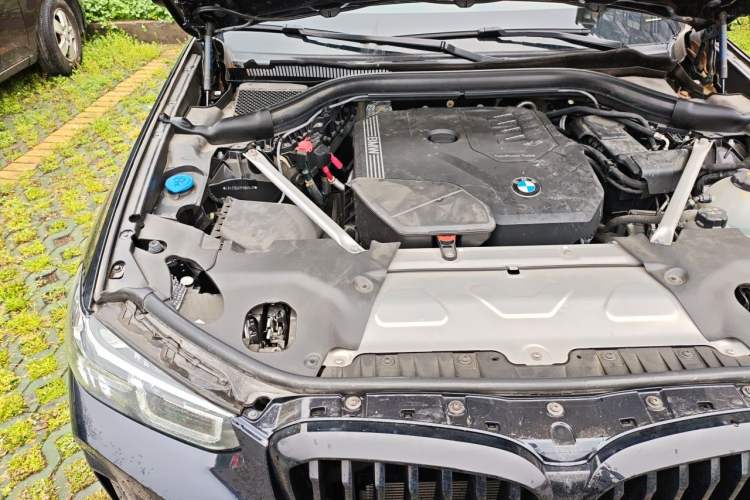 Used BMW X3 2023 xDrive30i Leading Model M Night Edition Package Engine Bay Right