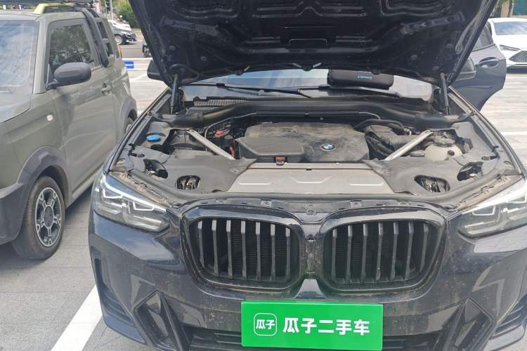 Used BMW X3 2023 xDrive30i Leading Model M Night Edition Package Engine Bay Right