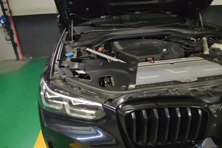 Used BMW X3 2023 xDrive30i Leading Model M Night Edition Package Engine Bay Right