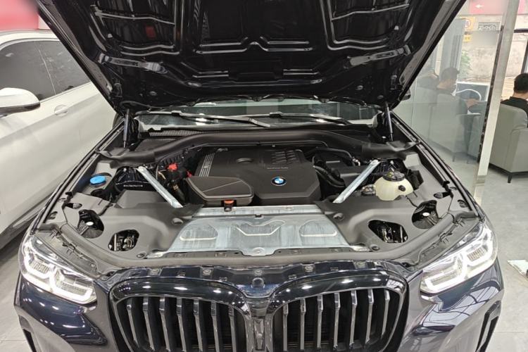 Used BMW X3 2023 xDrive30i Leading Model M Night Edition Package Engine Bay