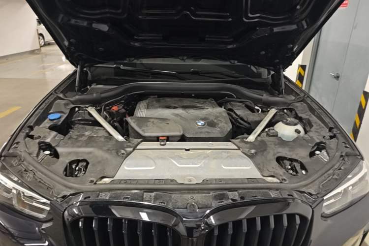 Used BMW X3 2023 xDrive30i Leading Model M Night Edition Package Engine Bay