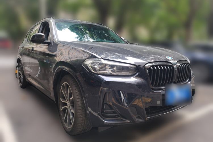 Used BMW X3 2023 xDrive30i Leading Model M Night Edition Package Front Right 45 Deg