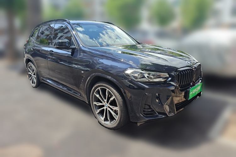 Used BMW X3 2023 xDrive30i Leading Model M Night Edition Package Front Right 45 Deg