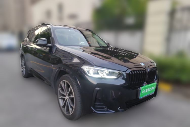 Used BMW X3 2023 xDrive30i Leading Model M Night Edition Package Front Right 45 Deg