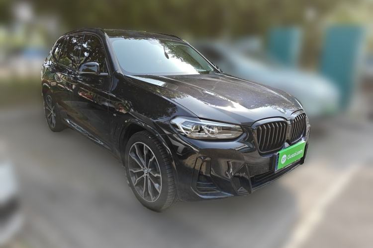 Used BMW X3 2023 xDrive30i Leading Model M Night Edition Package Front Right 45 Deg