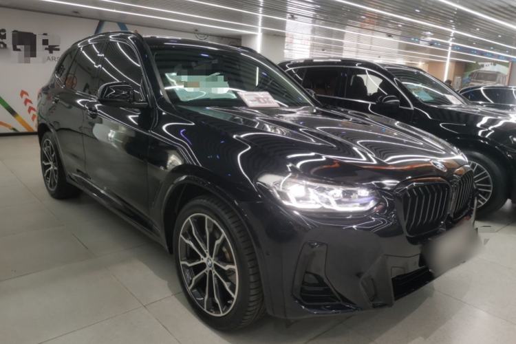 Used BMW X3 2023 xDrive30i Leading Model M Night Edition Package Front Right 45 Deg