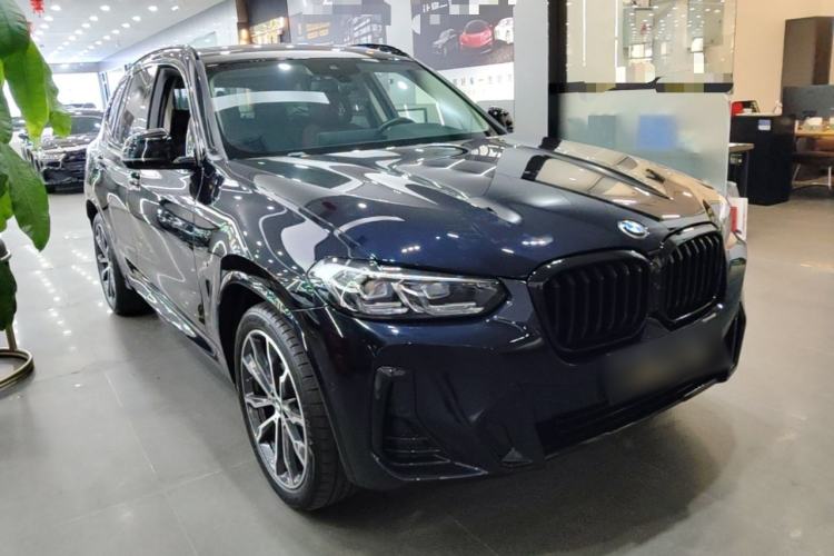 Used BMW X3 2023 xDrive30i Leading Model M Night Edition Package Front Right 45 Deg
