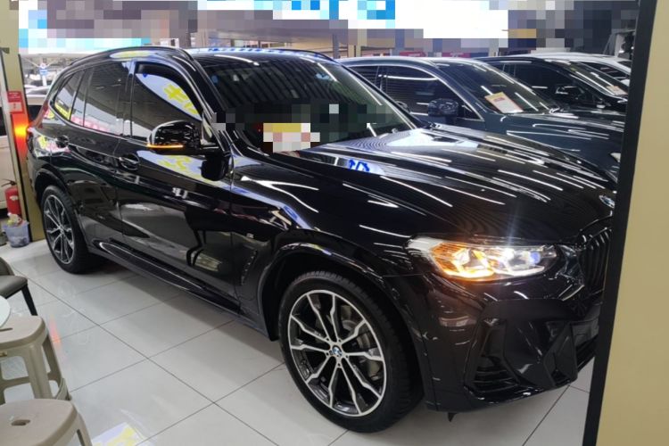 Used BMW X3 2023 Restyled xDrive30i Leading Edition M Night Sky Package Front Right 45 Deg