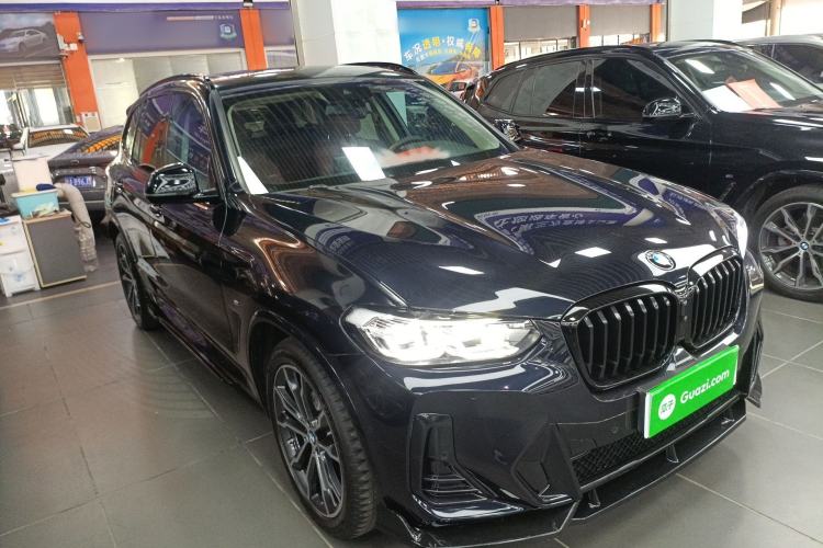 Used BMW X3 2023 Restyled xDrive30i Leading Edition M Night Sky Package Front Right 45 Deg