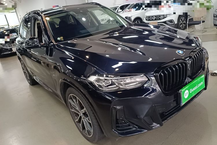 Used BMW X3 2023 xDrive30i Leading Model M Night Edition Package Front Right 45 Deg