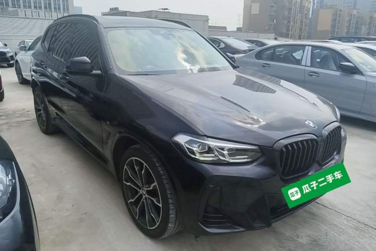 Used BMW X3 2023 xDrive30i Leading Model M Night Edition Package Front Right 45 Deg