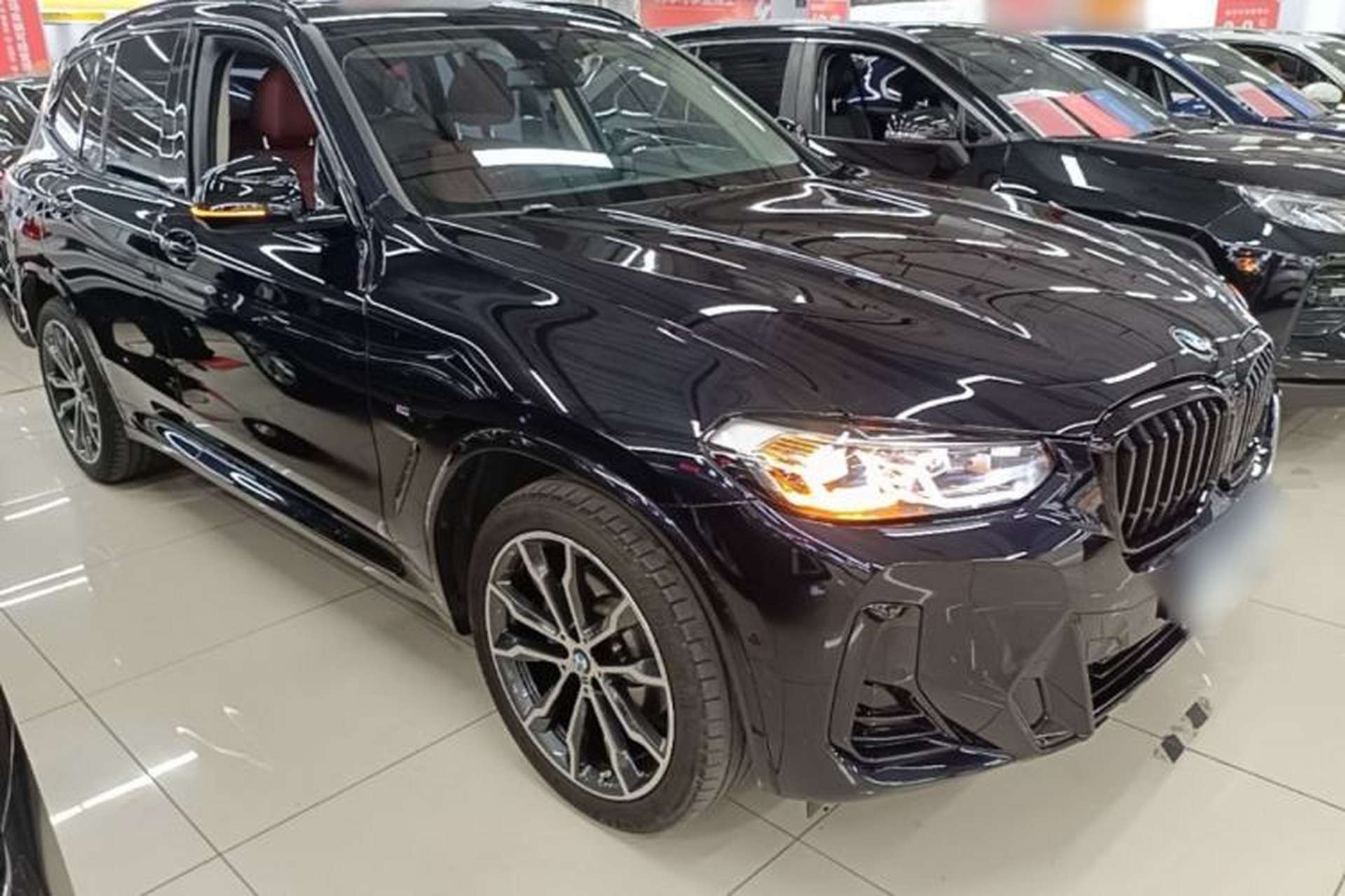 Used BMW X3 2023 Restyled xDrive30i Leading Edition M Night Sky Package Front Right 45 Deg
