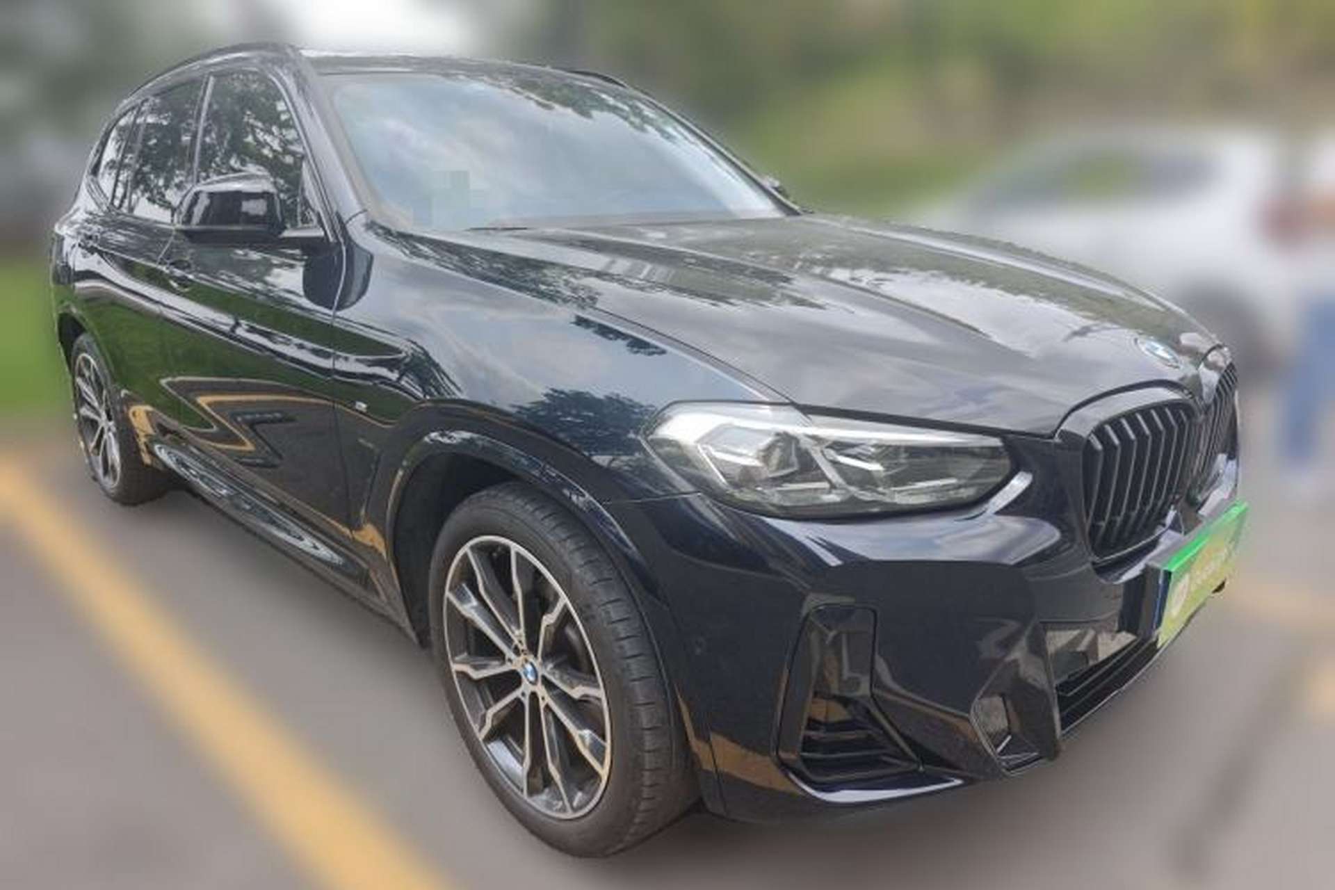Used BMW X3 2023 xDrive30i Leading Model M Night Edition Package Front Right 45 Deg