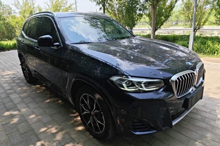 Used BMW X3 2023 xDrive25i M Sport Package Front Right 45 Deg