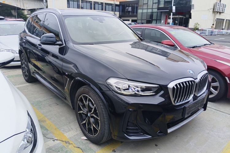 Used BMW X3 2023 xDrive25i M Sport Package Front Right 45 Deg