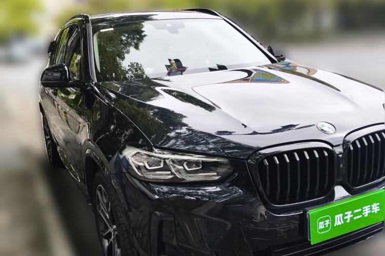 Used BMW X3 2023 xDrive30i Leading Model M Night Edition Package Front Right 45 Deg