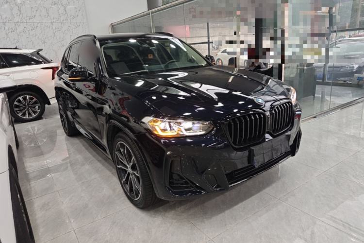 Used BMW X3 2023 xDrive30i Leading Model M Night Edition Package Front Right 45 Deg